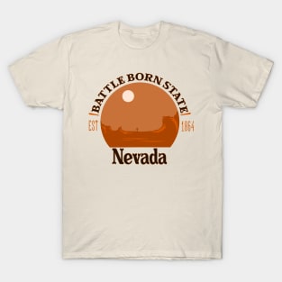 Nevada, The Battle-Born State T-Shirt